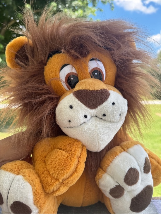 Other - Plush Brown Lion Stuffed Animal - Kids Toy